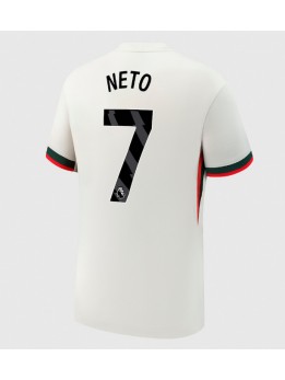 Chelsea Pedro Neto #7 Replika Borta Kläder 2025-26 Kortärmad